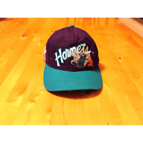 Sports Specialties Other - VTG 90s Charlotte Hornets Hat Cap Sports Specialties NBA Wool Blend Adjustable